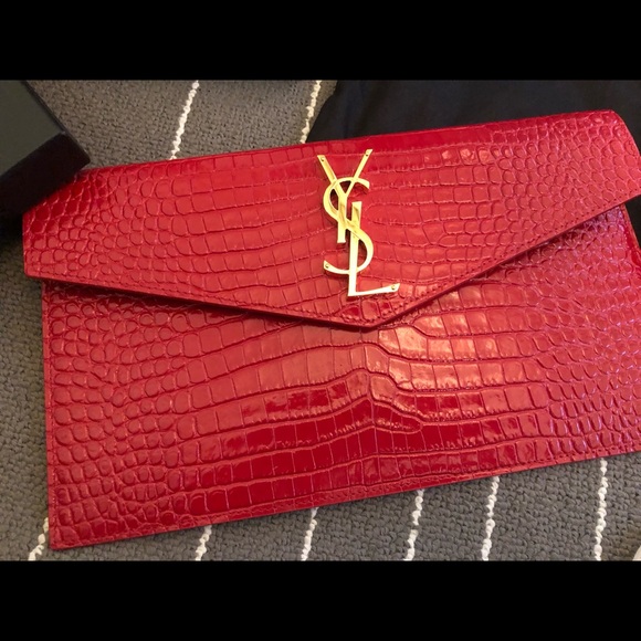 🛑SOLD🛑Authentic Ysl monogram clutch - Picture 2 of 7